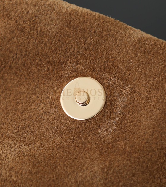 Sa1nt Lau*nt Y51 Jamie 4.3 Bag Suede Leather Camel Brown 20*12*7cm 809696 Master Quality