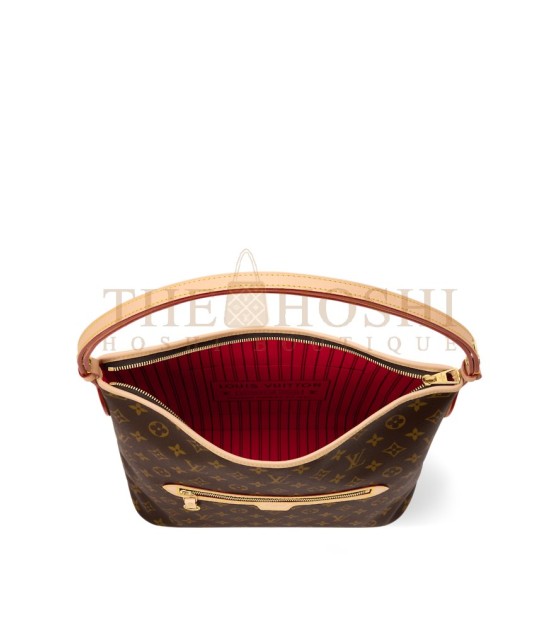 L0vis Vuuitton LV Shoulder Bag Brown Monogram Canvas M27335(34.5*13*26cm) Master Quality