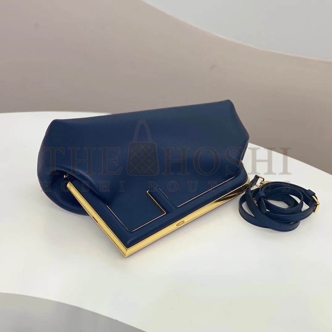 F**di First Small Bag In Dark Blue Nappa Leather Master Quality