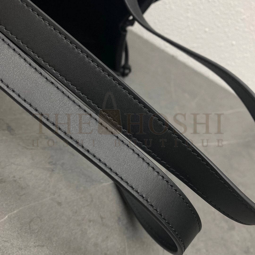 L0ew* Small Cushion Tote In Black Anagram Jacquard Master Quality