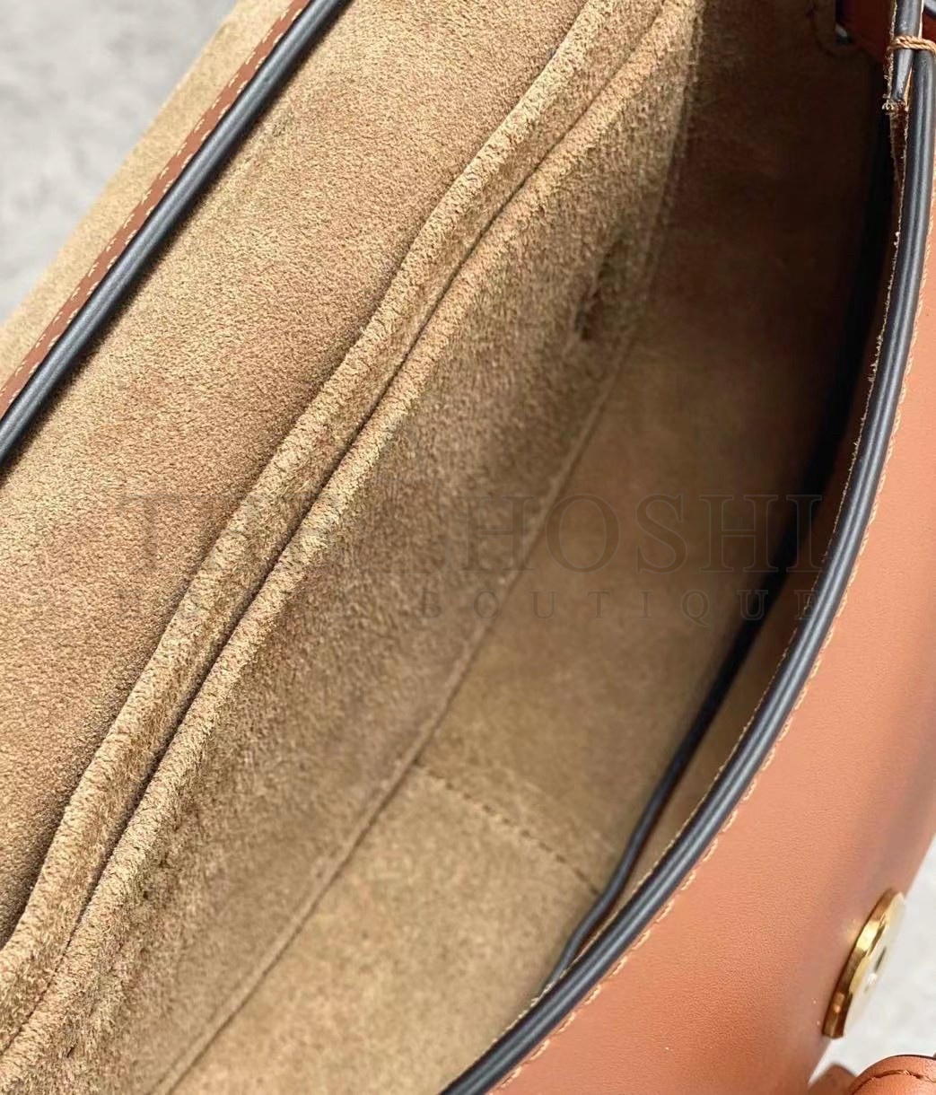 L0ew* Gate Dual Mini Bag In Tan Calfskin Master Quality