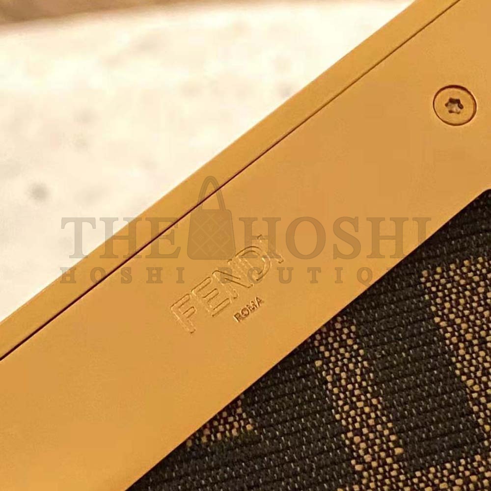 F**di Women First Small Nappa Leather Bag-Maroon Master Quality