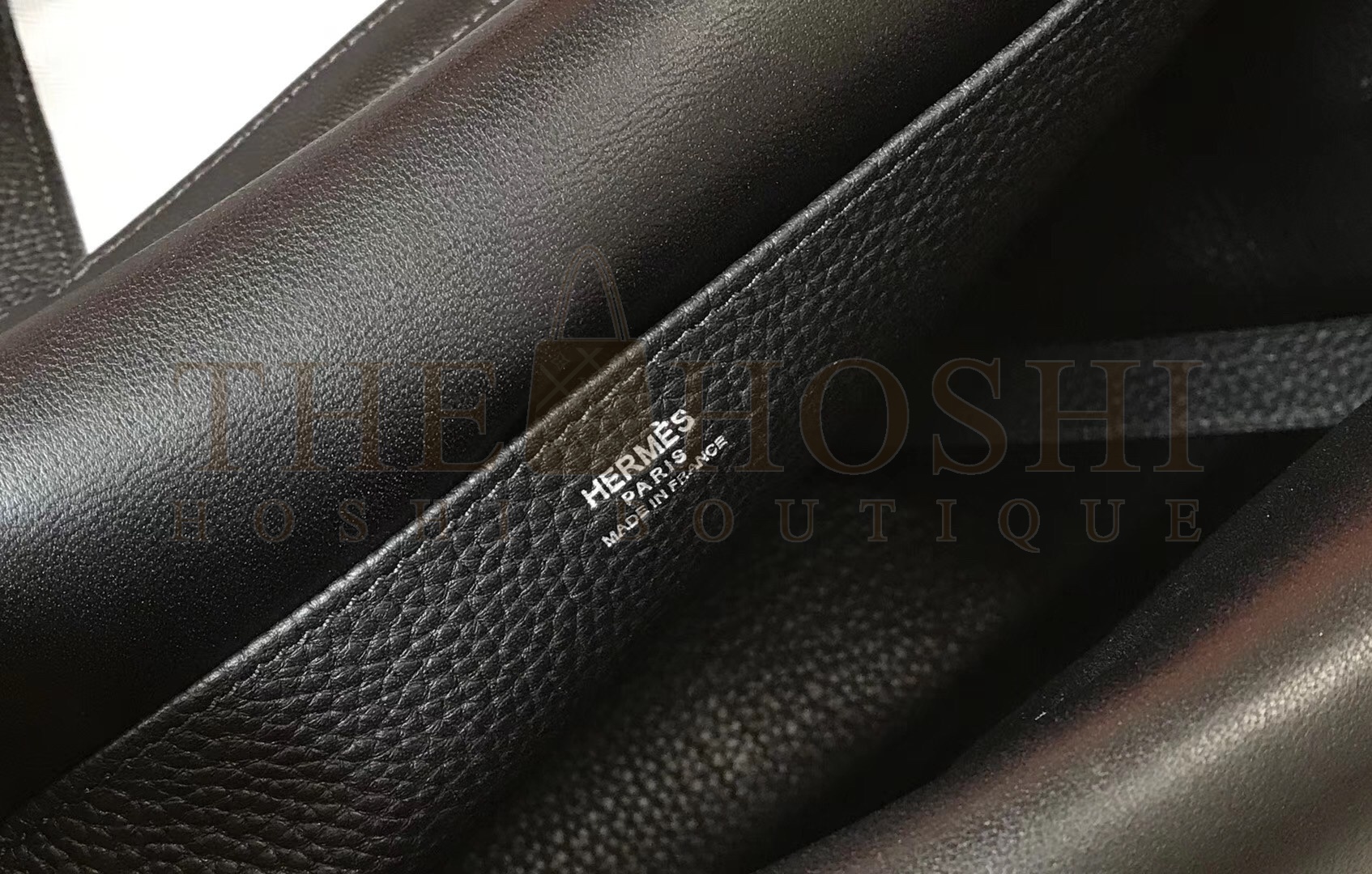 H**me5 Halzan Bag In Black Clemence Leather Master Quality