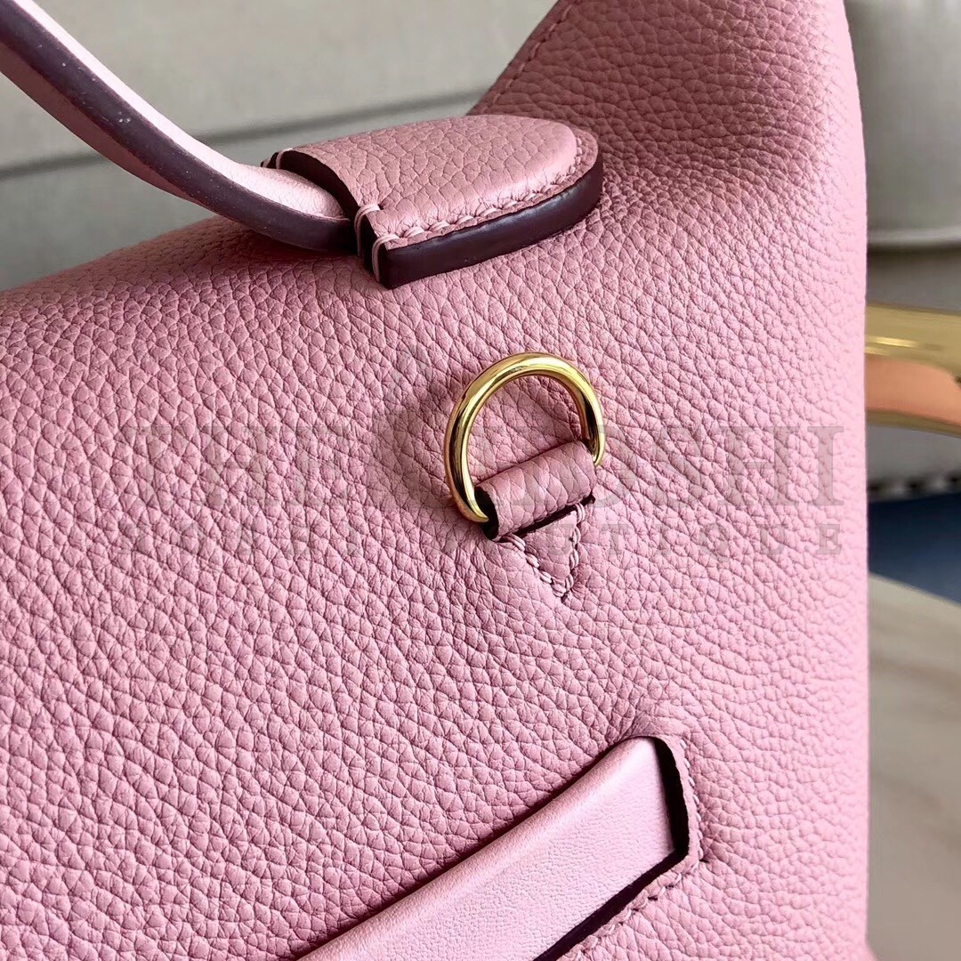 H**me5 24/24 29 Bag In Pink Clemence Calfskin Master Quality