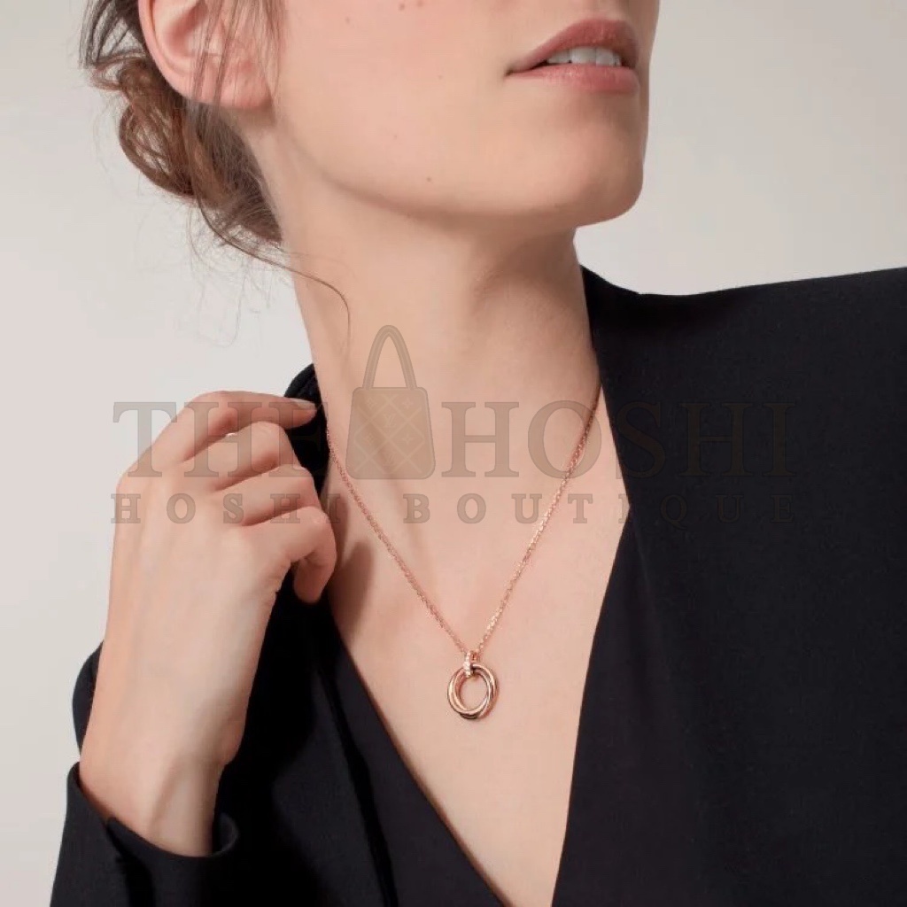 Ca*t1er TRINITY NECKLACE Master Quality