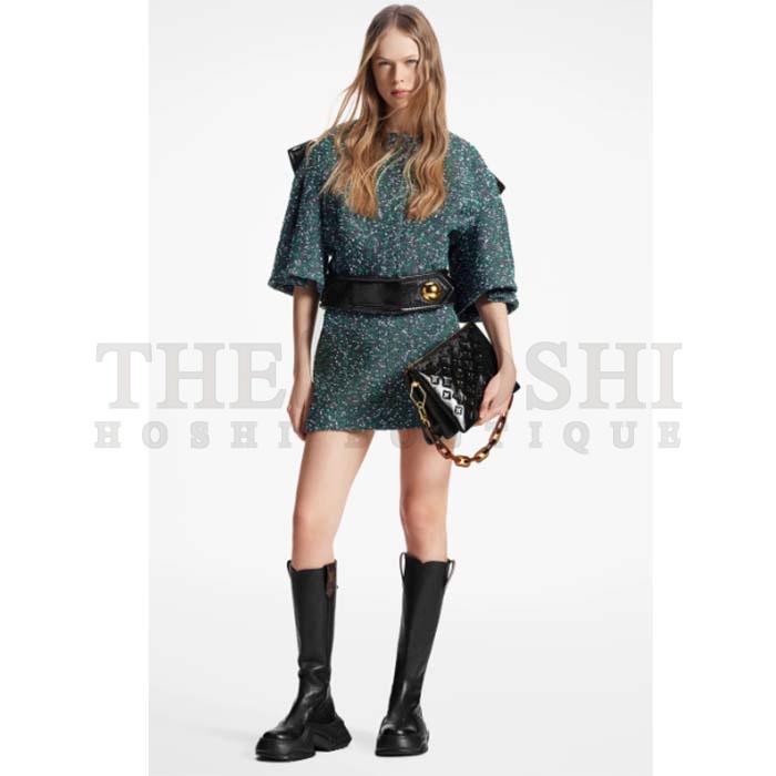 L0vis Vvtt0n LV Women Coussin PM Handbag Black Calfskin Cowhide Leather Master Quality