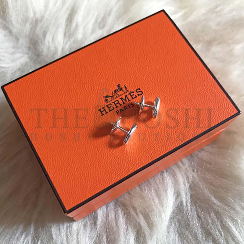 H**me5 Women Chaine D’Ancre Earrings Very Small Model Jewelry Silver Master Quality