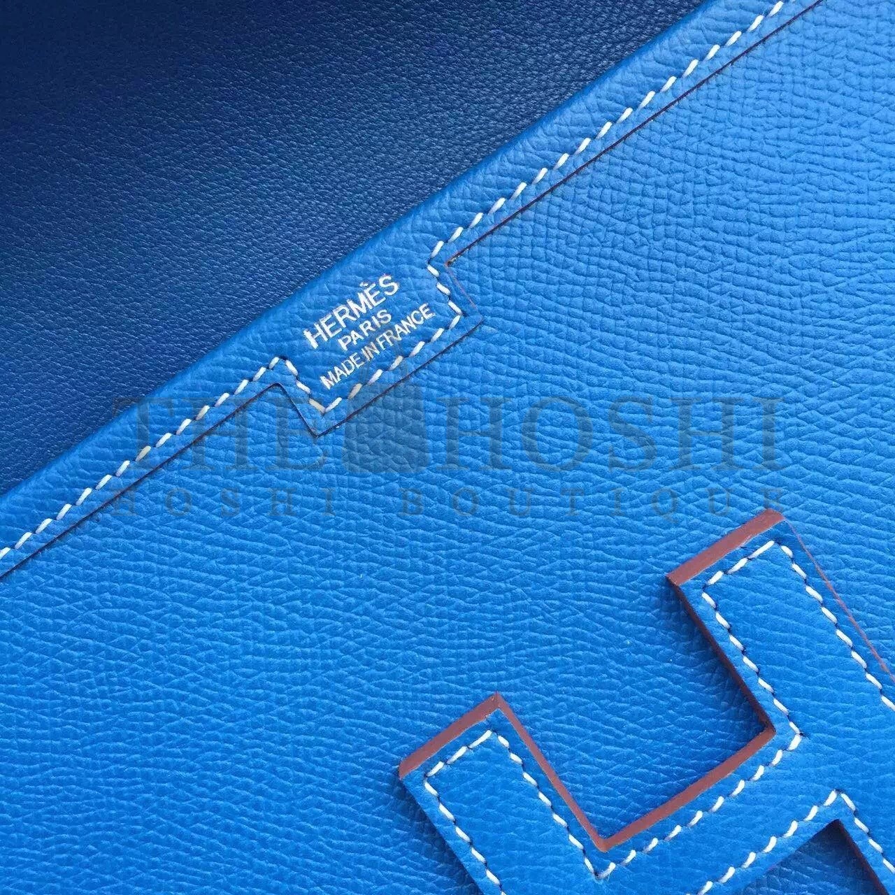 H**me5 Blue Epsom Jige Elan 29 Clutch Bag Master Quality