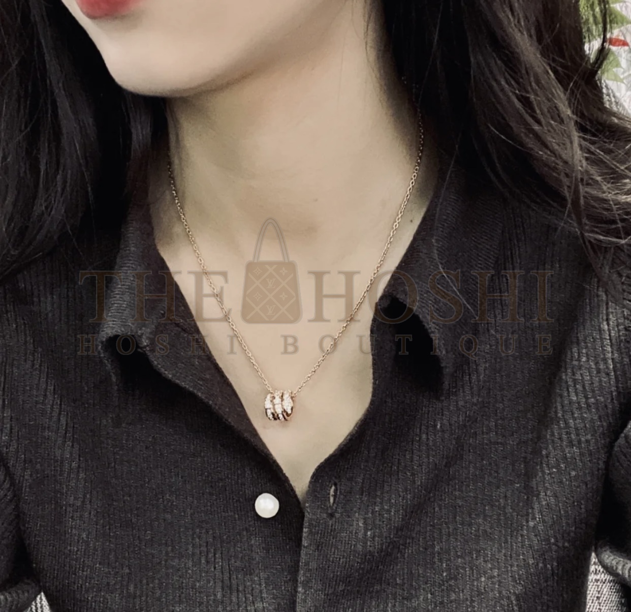 Bv1g*ai SERPENTI VIPER NECKLACE Master Quality