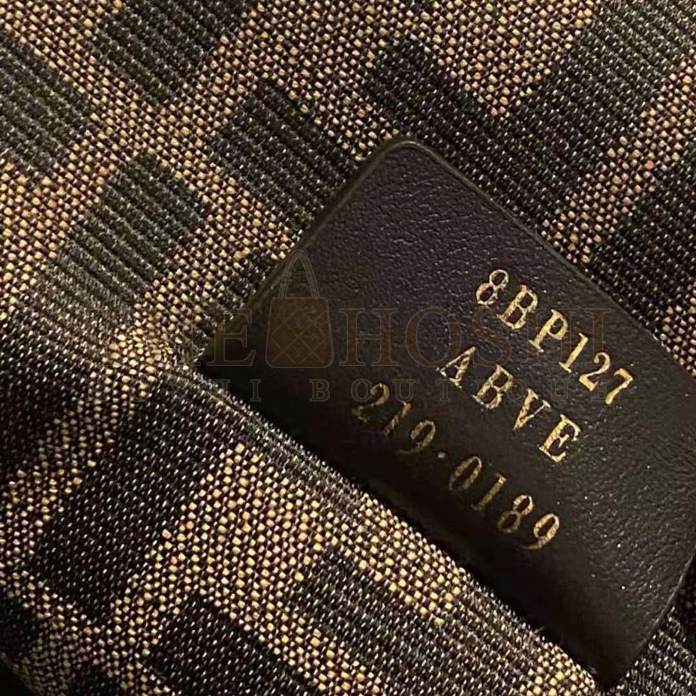 F**di Women First Medium Nappa Leather Bag-Black Master Quality