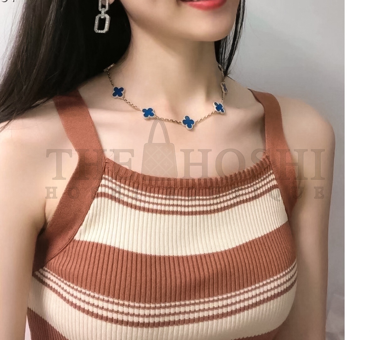 V*n Cl**f 10 motifs Necklace Replica Master Quality