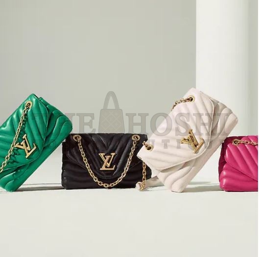 L0vis Vvtt0n LV Women New Wave Chain Bag Handbag White Smooth Cowhide Leather Master Quality