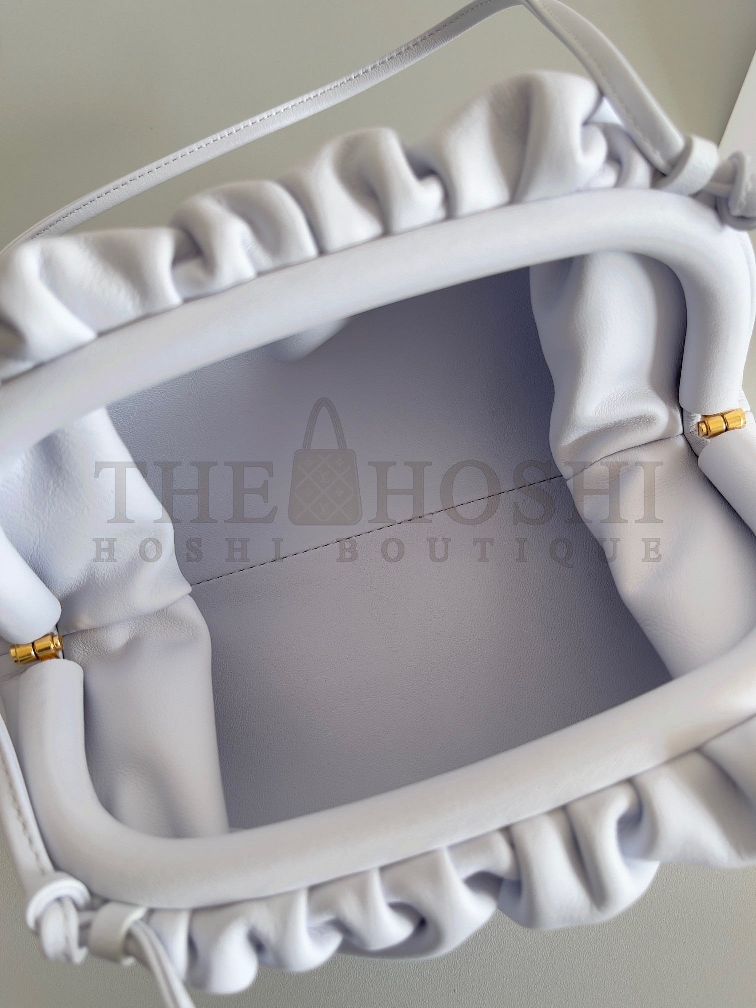 B0tt*ga Ven*ta Mini Pouch Bag In Mirth Washed Calfskin Master Quality