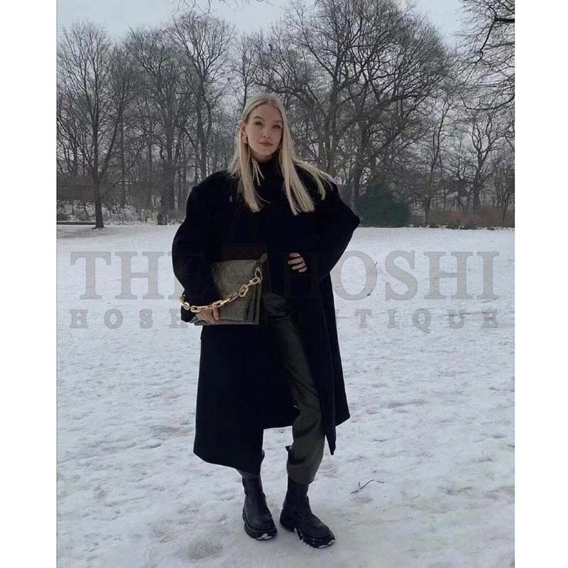 L0vis Vvtt0n LV Women Coussin MM Handbag Khaki Monogram Embossed Puffy Lambskin Master Quality