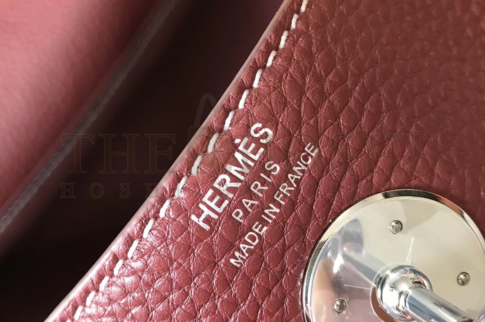 H**me5 Lindy 26cm Bag In Bordeaux Clemence With PHW Master Quality