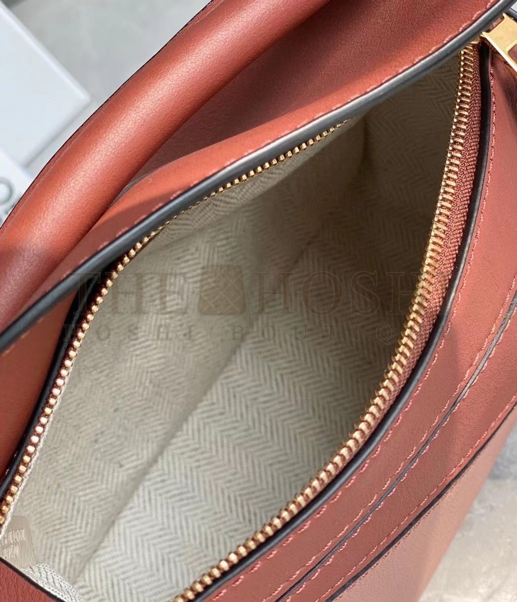 L0ew* Puzzle Mini Bag In Purple/Caramel/Blossom Calfskin Master Quality