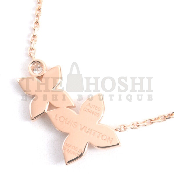 LV Star Blossom pendant, pink gold and D1am0nds necklace Q93522 Master Quality