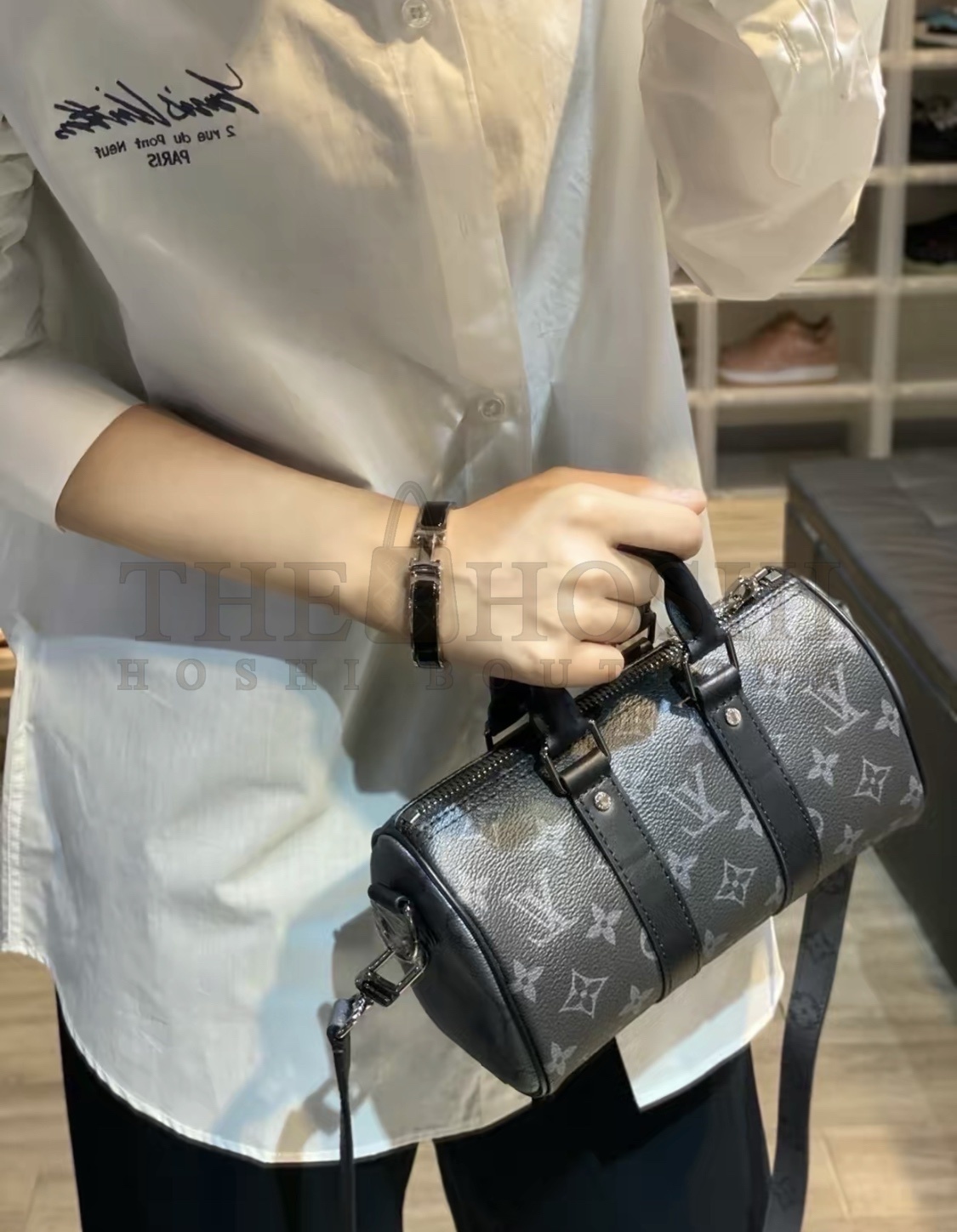 H**me5 Fake Bracelet, Clic H bracelet Dupe, Black Enamel, Three Color Master Quality