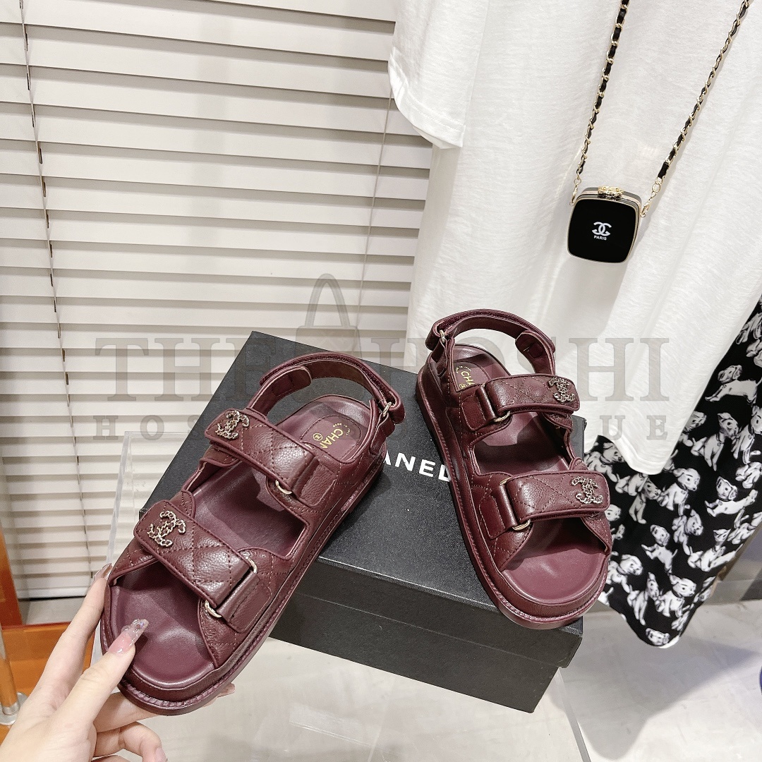 Ch**el shoes sandals sliper Master Quality