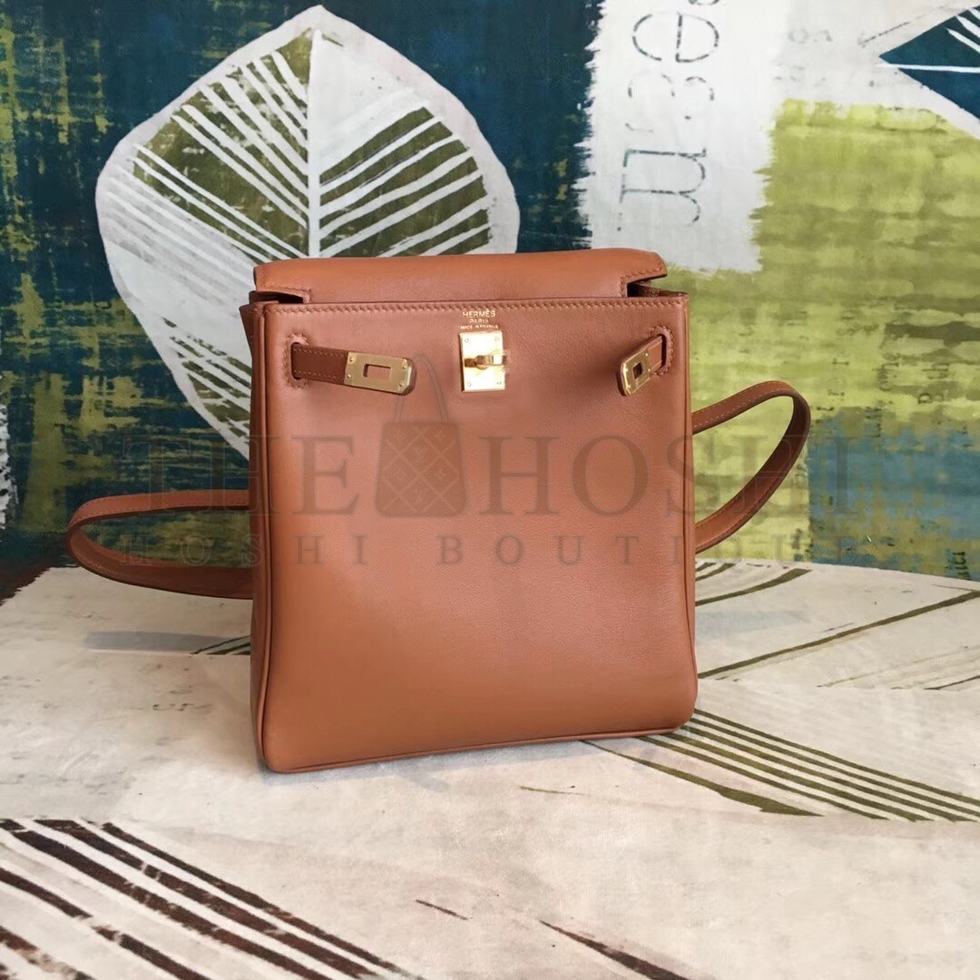 H**me5 Gold Swift Kelly Ado PM Backpack Master Quality