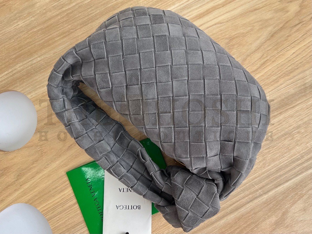 B0tt*ga Ven*ta BV Jodie Mini Bag In Thunder Intrecciato Suede Master Quality