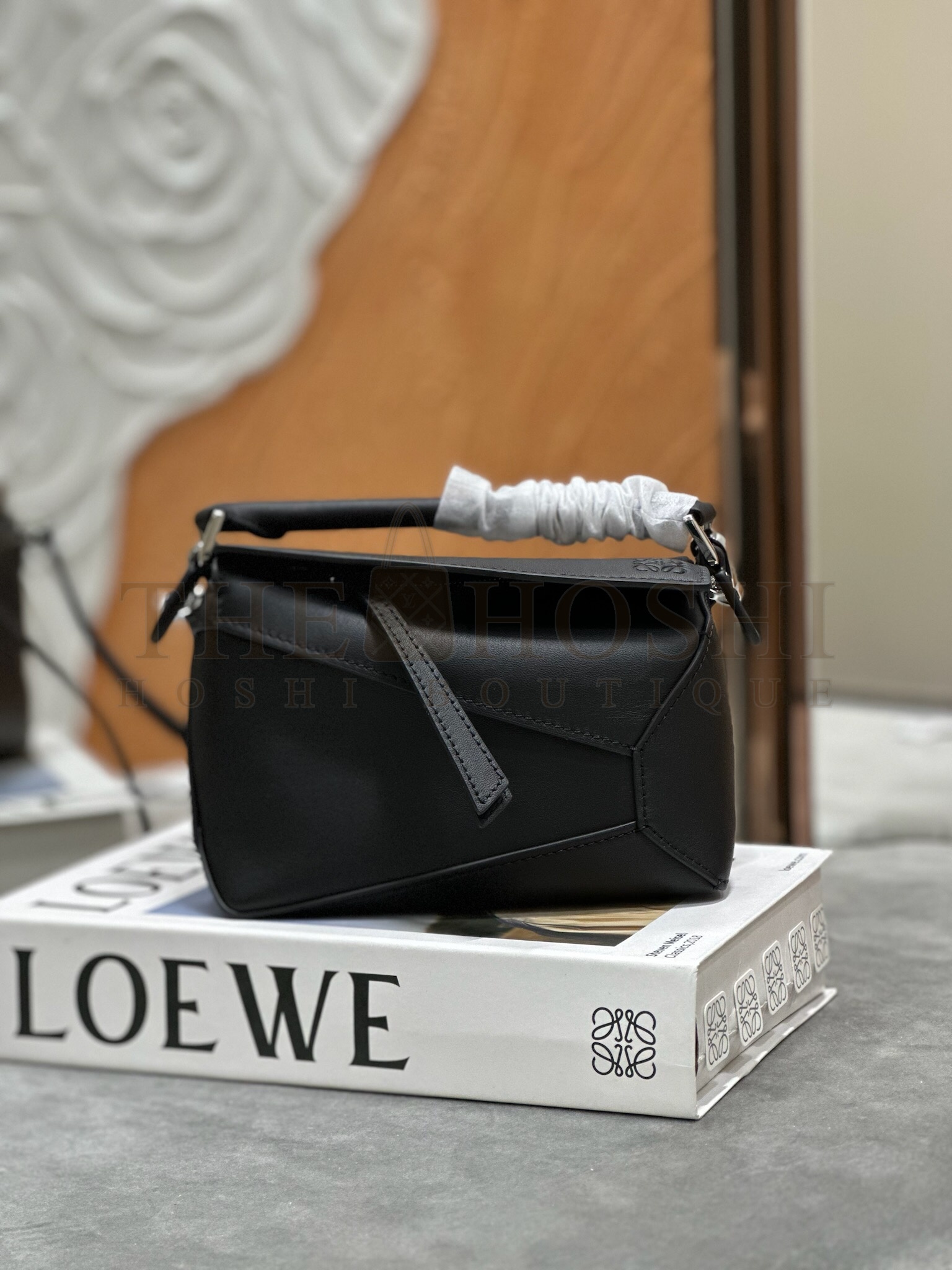 L0ew* Mini Puzzle bag in soft grained calfskin Master Quality