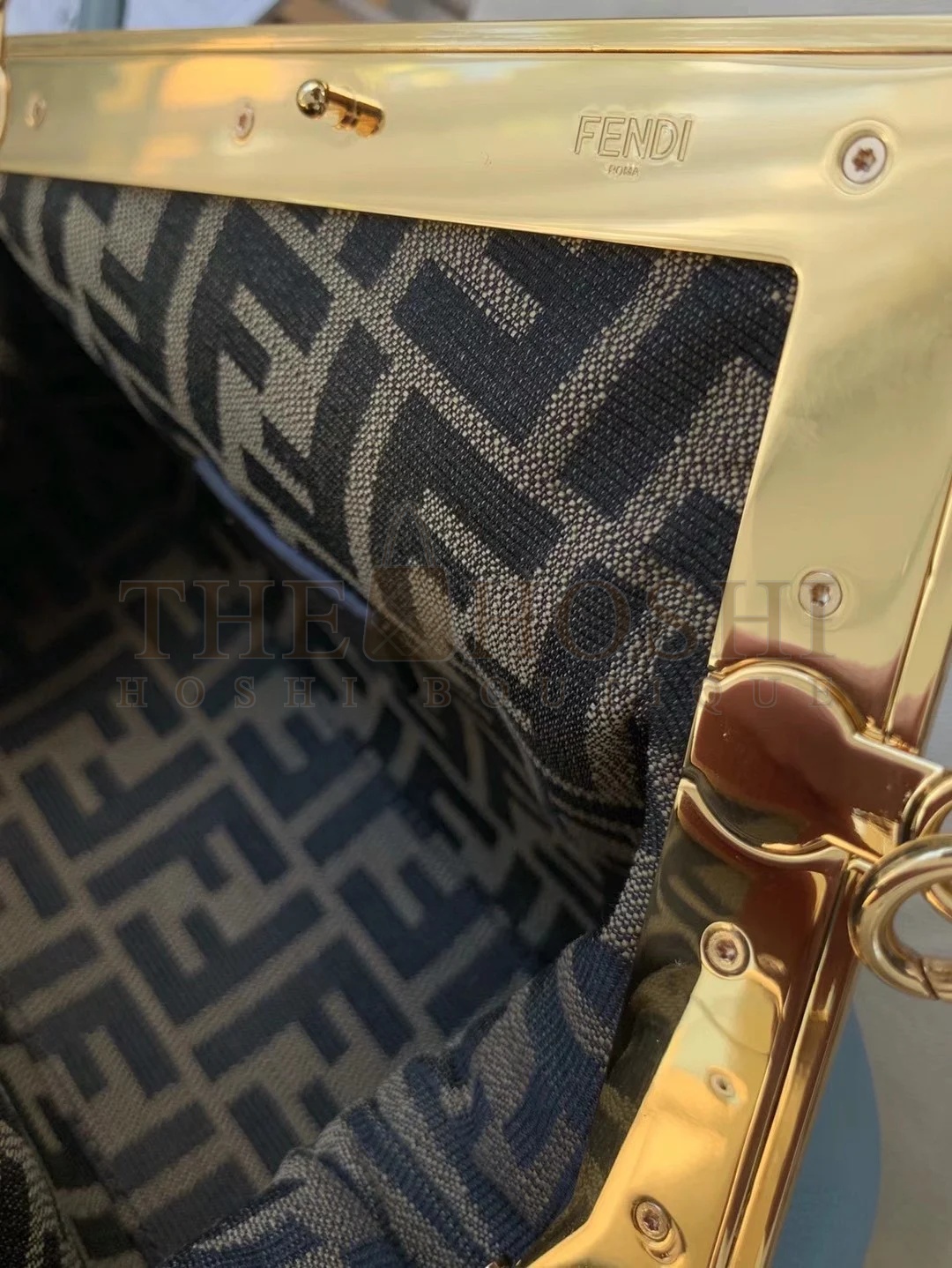 F**di First Small Bag In Light Blue Nappa Leather Master Quality