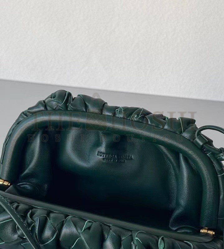 B0tt*ga Ven*ta Mini Pouch In Raintree Intrecciato Lambskin Master Quality