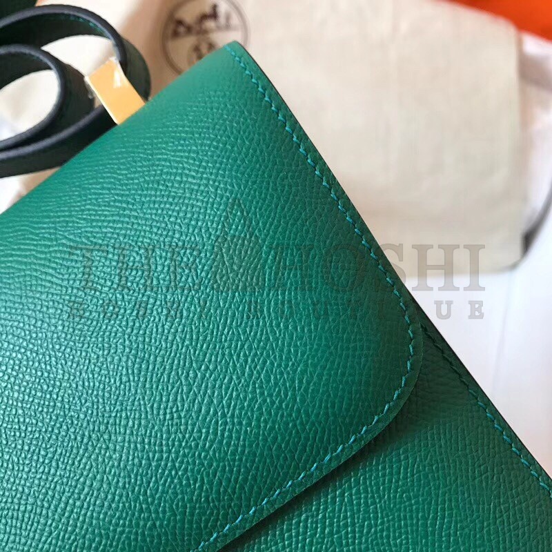 H**me5 Epsom Constance 24cm Malachite Handmade Bag Master Quality
