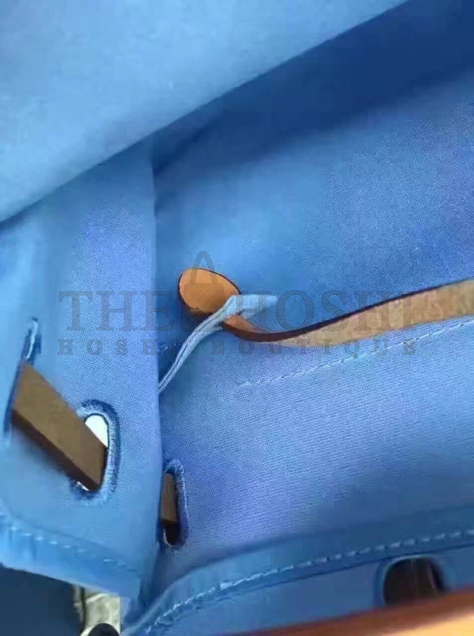 H**me5 Herbag Zip PM 31cm Bag In Celeste Canvas Master Quality