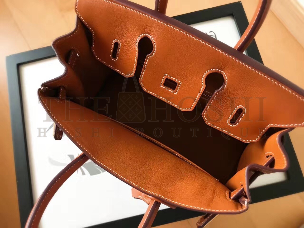 H**me5 Gold Birkin 25cm Swift Handmade Bag Master Quality