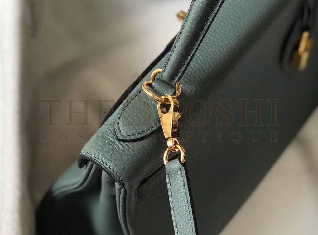 H**me5 Vert Amande Clemence Kelly 32cm Retourne Bag Master Quality