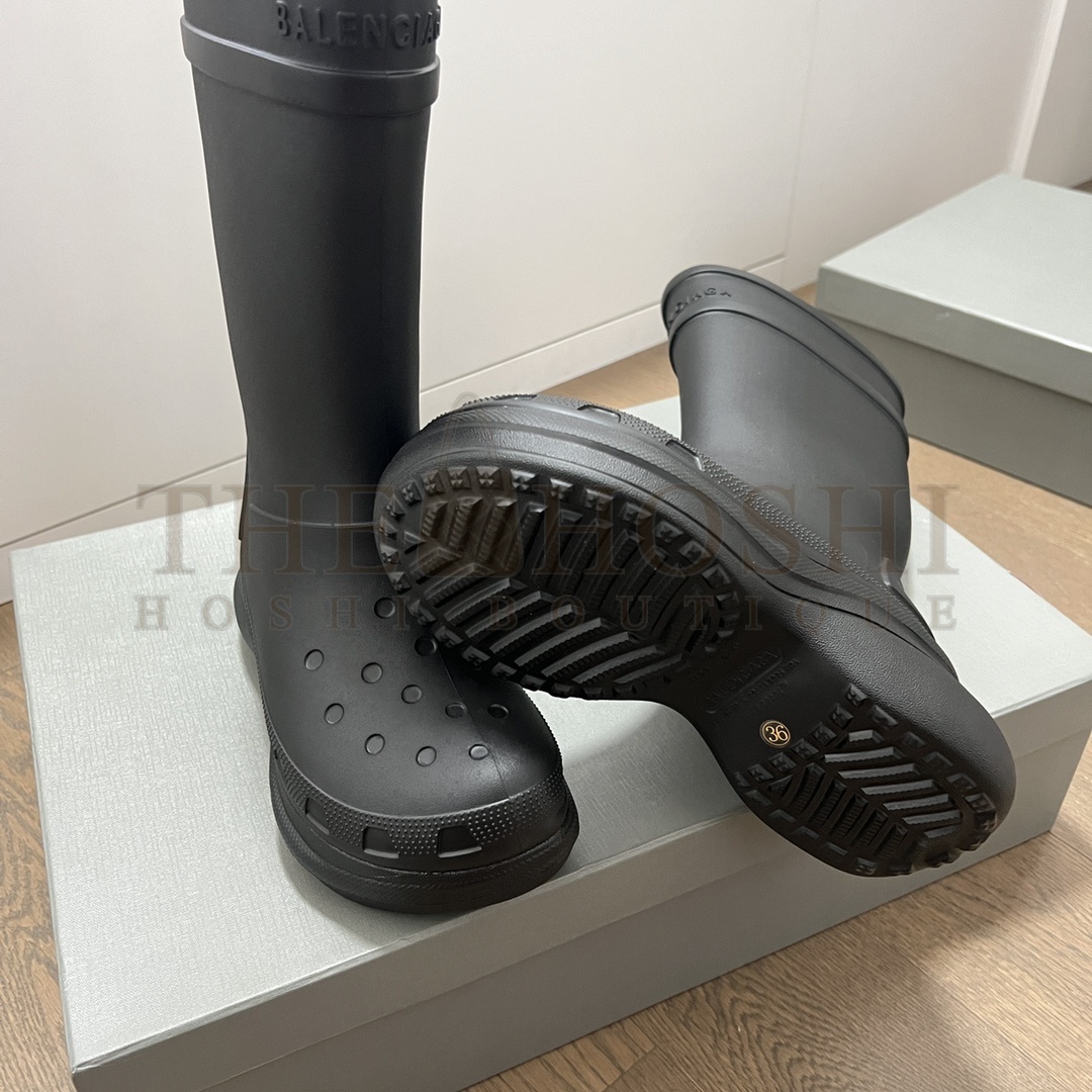 Ba1en*iaga x Cr0c5 boots Bottom thickness: 6cm Tube height: 28cm size: 35-45 Master Quality