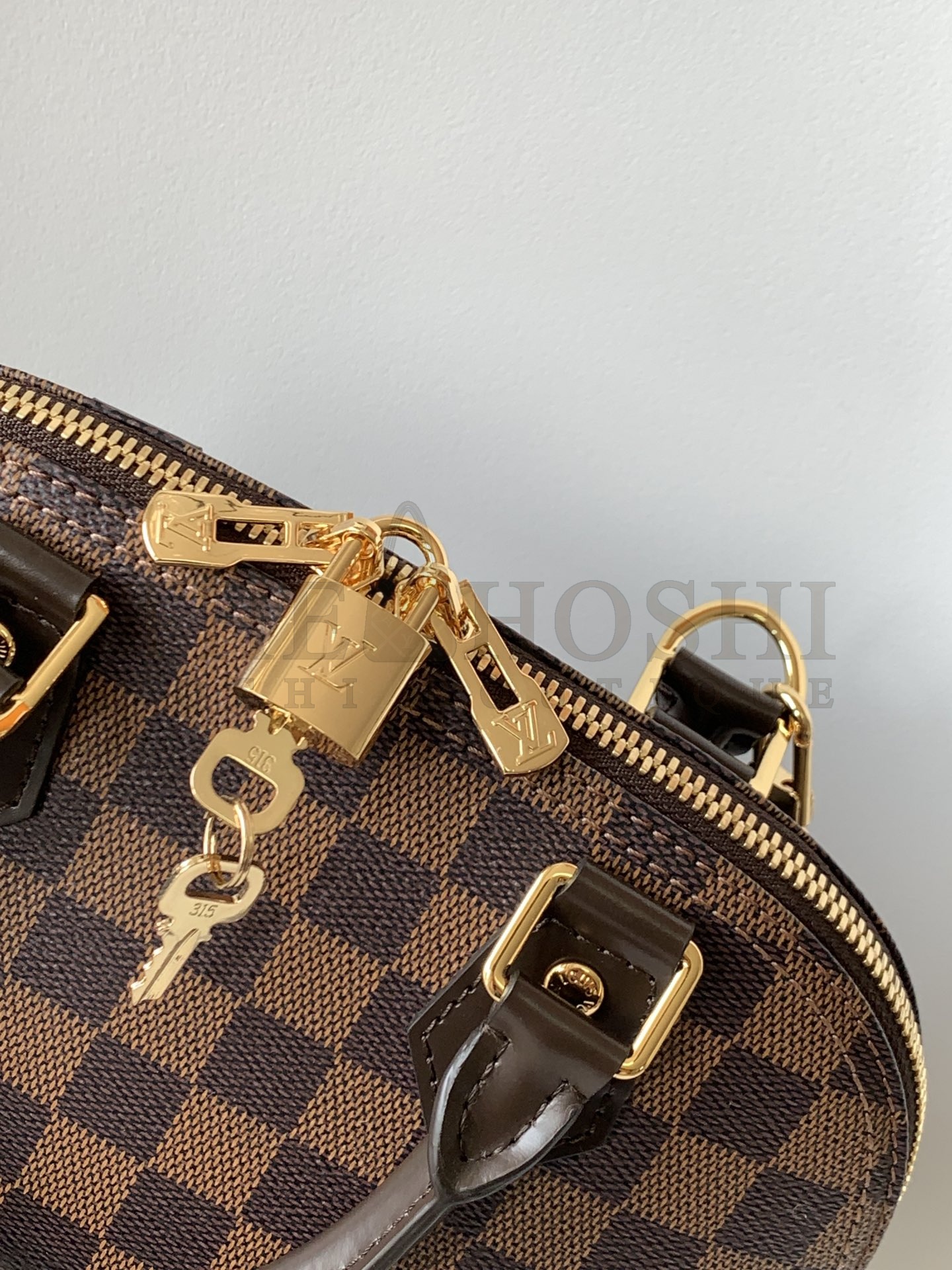 L0vis Vvtt0n LV Women Alma BB Handbag in Graphic Damier Ebene Canvas N41221 M53152 Master Quality