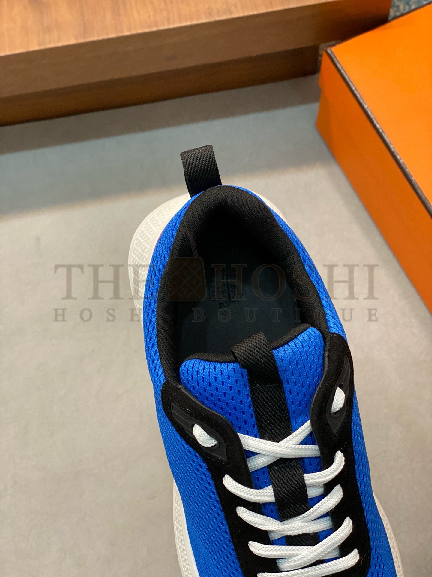 H**me5 Heros Sneakers in Blue Technical Knit Master Quality