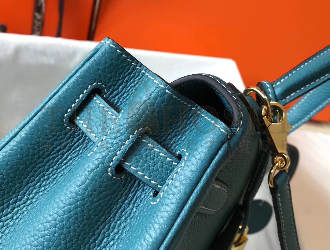 H**me5 Blue Jean Clemence Kelly 32cm Retourne Bag Master Quality