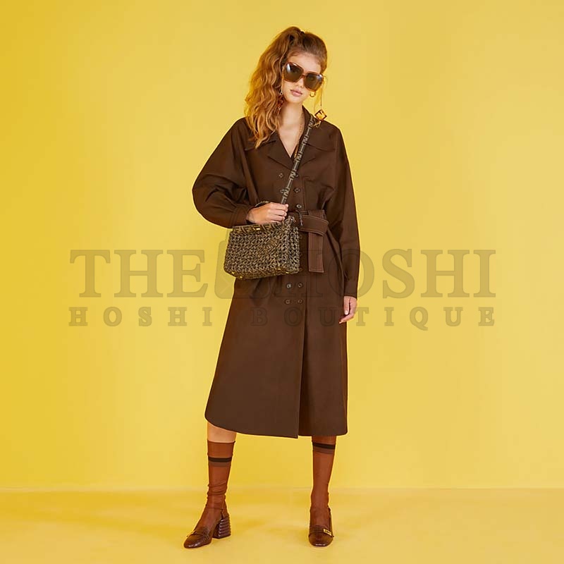 F**di Women Peekaboo Iconic Mini Jacquard Fabric Interlace Bag FF Master Quality