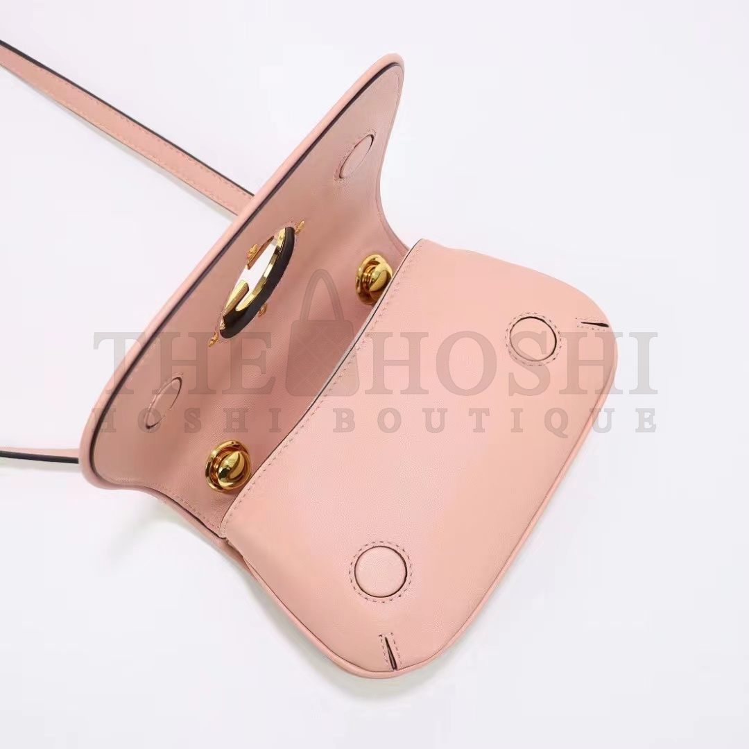 Gvc*1 Women GG Blondie Mini Bag Light Pink Round Interlocking G Master Quality