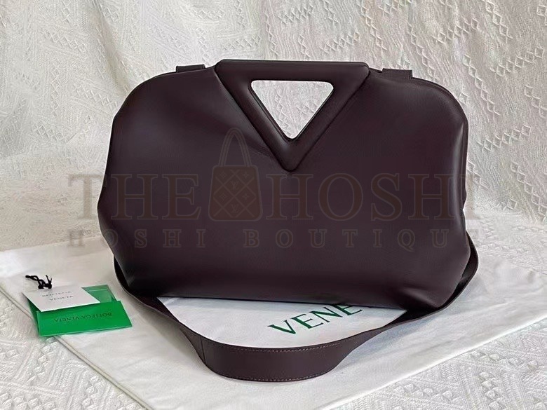 B0tt*ga Ven*ta Medium Point Top Handle Bag In Grape Leather Master Quality