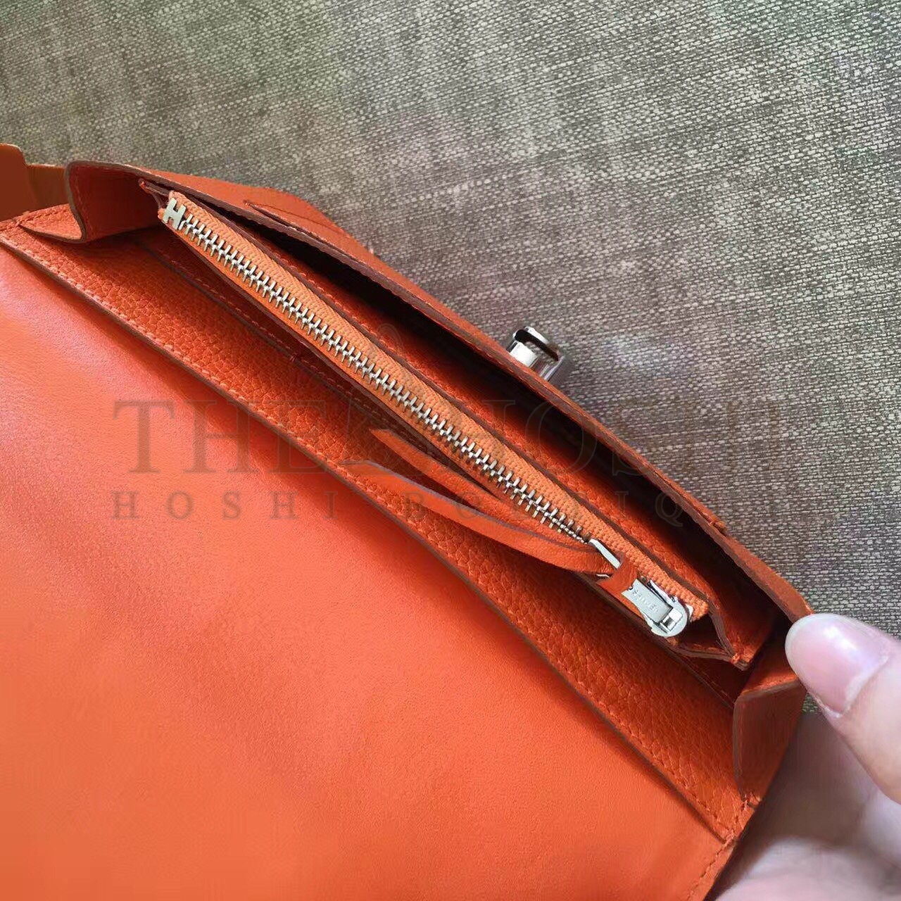 H**me5 Orange Dogon Duo Combined Wallet Master Quality