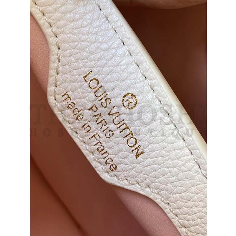 L0vis Vvtt0n LV Women Capucines BB Handbag Yellow Taurillon Leather Master Quality