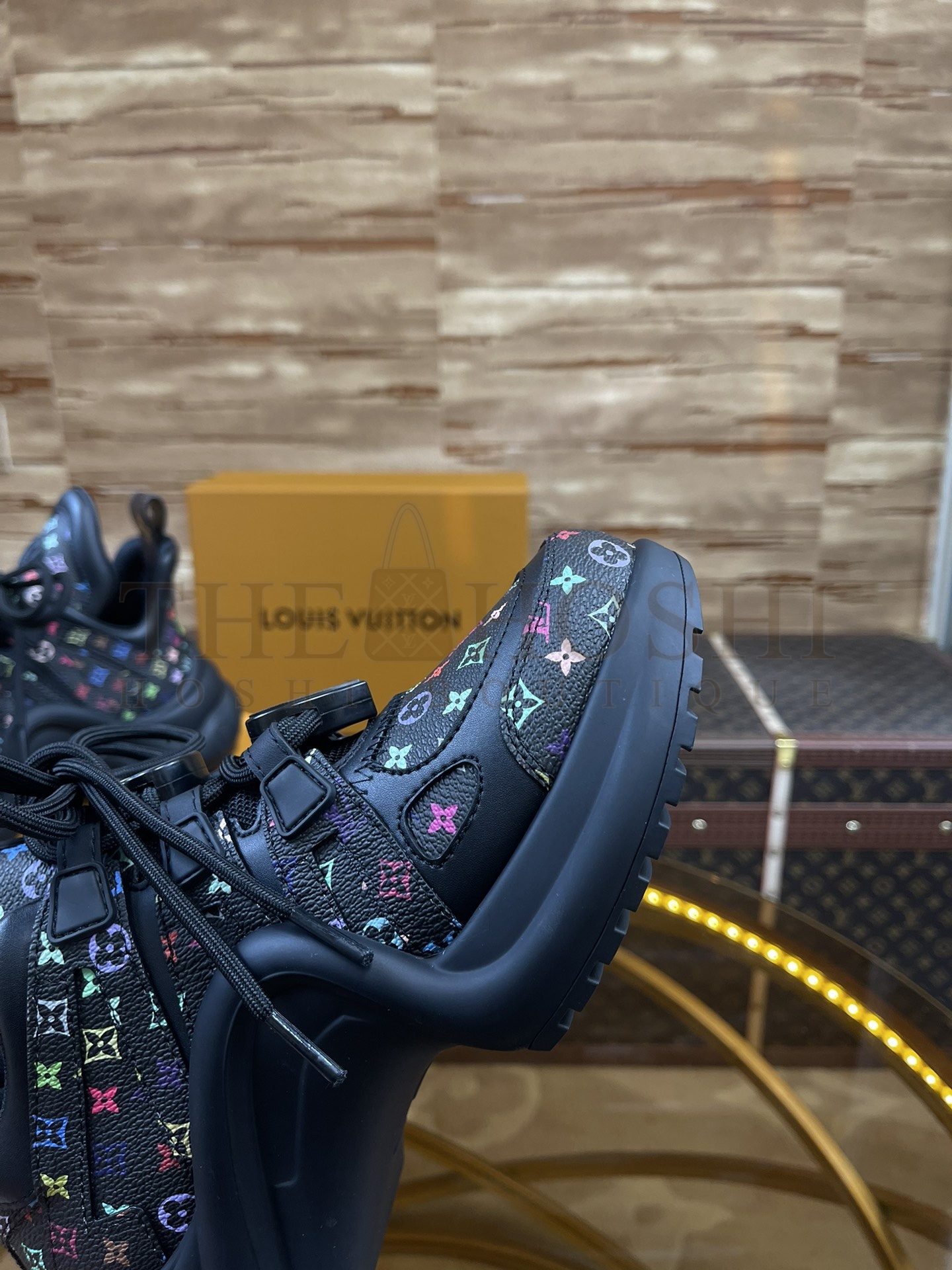 L0vis Vvtt0n LV x Takashi Murakami Archlight Sneakers Multicolor Monogram 5.5cm Heel Master Quality