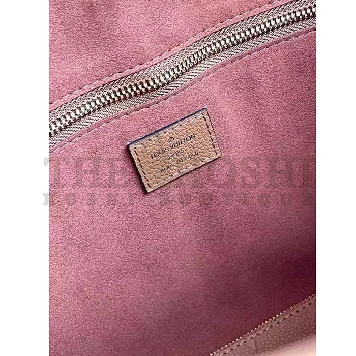 L0vis Vvtt0n LV Women Neverfull MM Tote Brown Embossed Cowhide Leather Master Quality