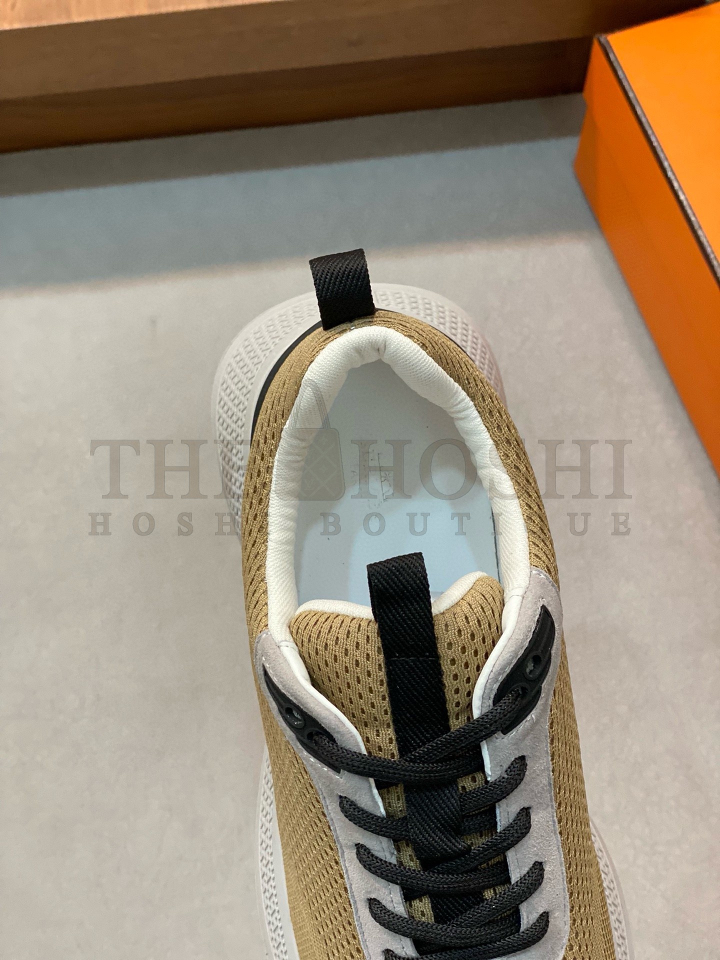 H**me5 Heros Sneakers in Khaki Technical Knit Master Quality