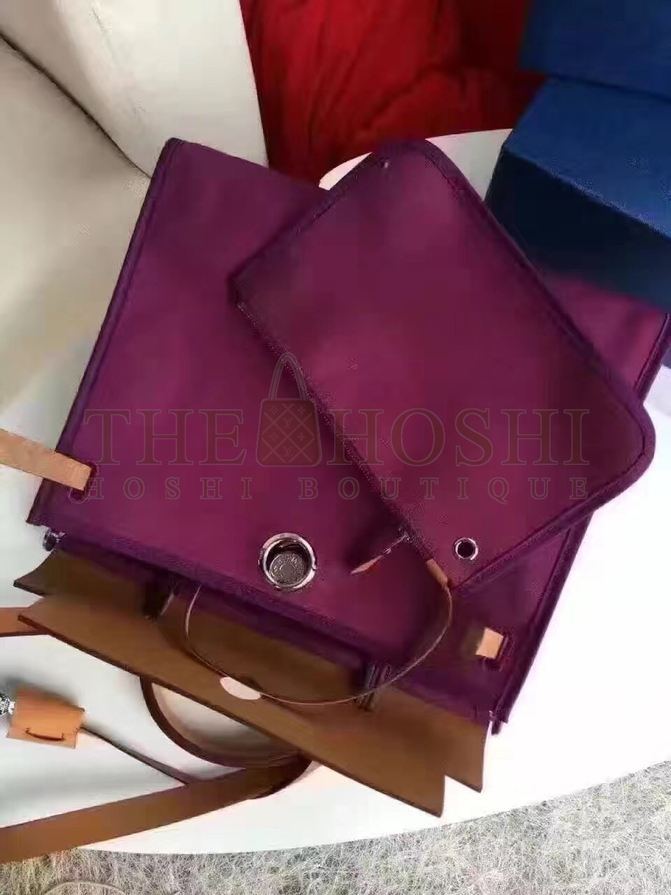 H**me5 Herbag Zip PM 31cm Bag In Fuchsia Canvas Master Quality