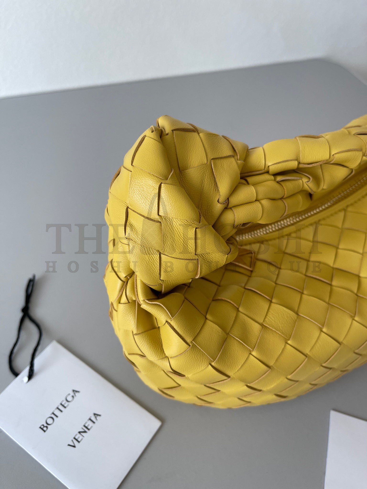 B0tt*ga Ven*ta BV Jodie Mini Bag In Yellow Intrecciato Lambskin Master Quality