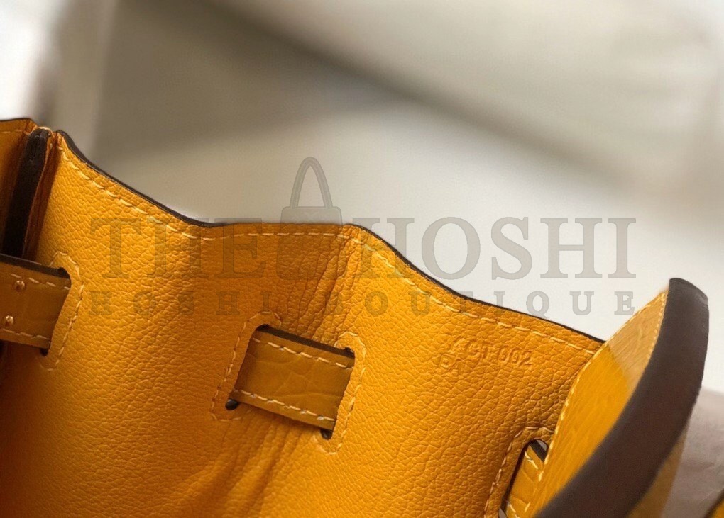 H**me5 Touch Birkin 30cm Limited Edition Yellow Bag Master Quality