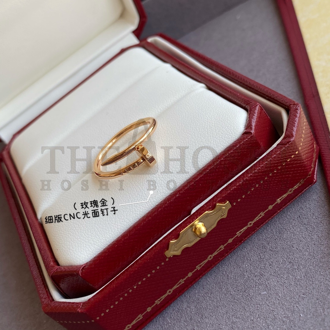 Ca*t1er LOVE RINGS WITH CERTIFICATE Master Quality
