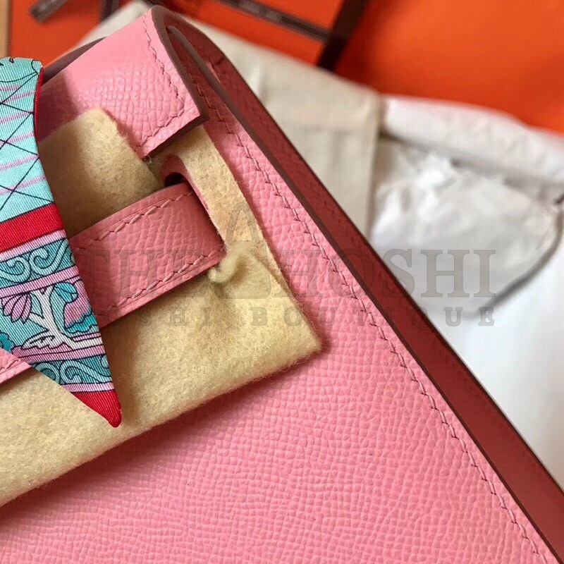 H**me5 Rose Confetti Epsom Kelly 28cm Handmade Bag Master Quality