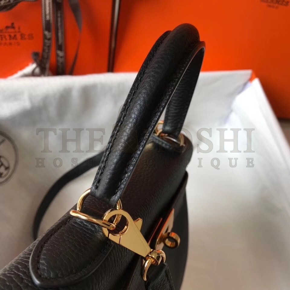 H**me5 Black Clemence Kelly 25cm GHW Bag Master Quality